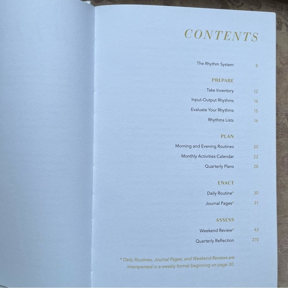 🔥SALE🔥 Planner Journal for Rhythms of Renewal / Life - Picture 13 of 16